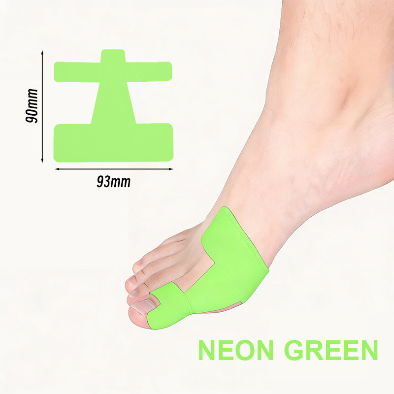 👣Předem nastříhaná kineziologická páska na korekci vbočeného palce