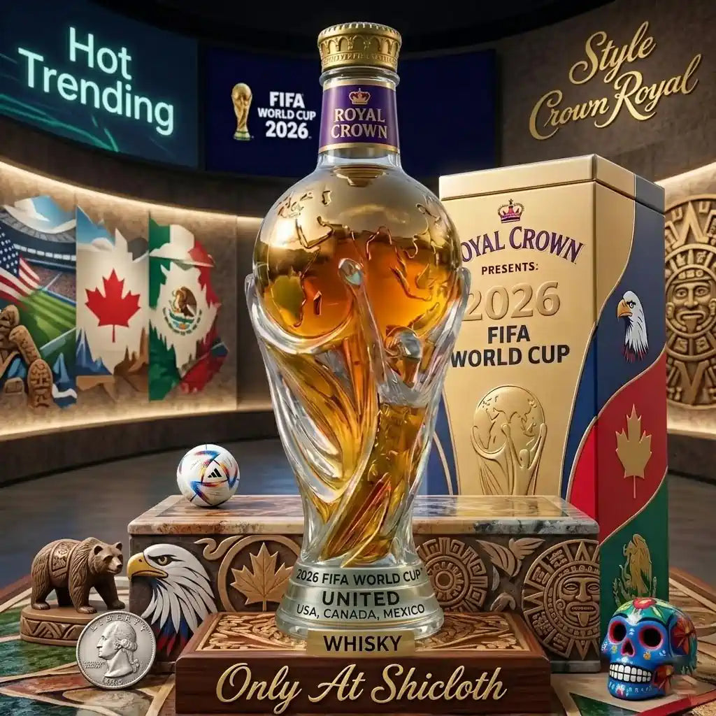 🏆⚽ Speciální edice láhve whisky k mistrovství světa ve fotbale FIFA 2026