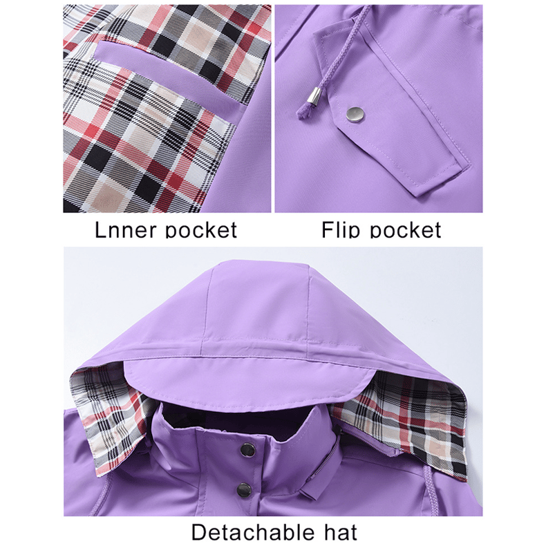 【S-4XL】✨Nepromokavý kabát pro elegantní dámy