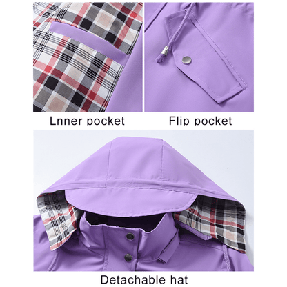 【S-4XL】✨Nepromokavý kabát pro elegantní dámy