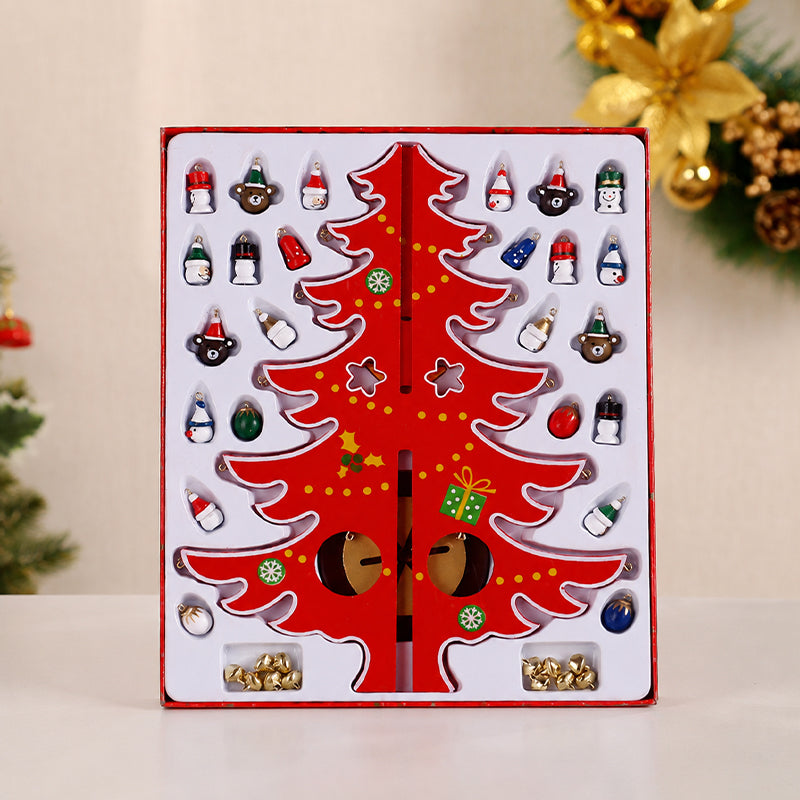 🎄 Dřevěná vánoční ozdoba na stromeček – vyrob si sám