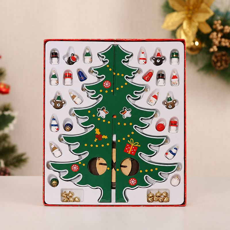 🎄 Dřevěná vánoční ozdoba na stromeček – vyrob si sám