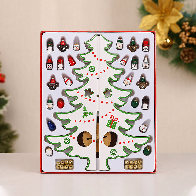 🎄 Dřevěná vánoční ozdoba na stromeček – vyrob si sám