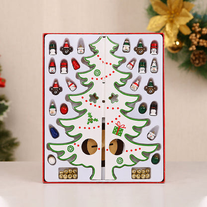 🎄 Dřevěná vánoční ozdoba na stromeček – vyrob si sám