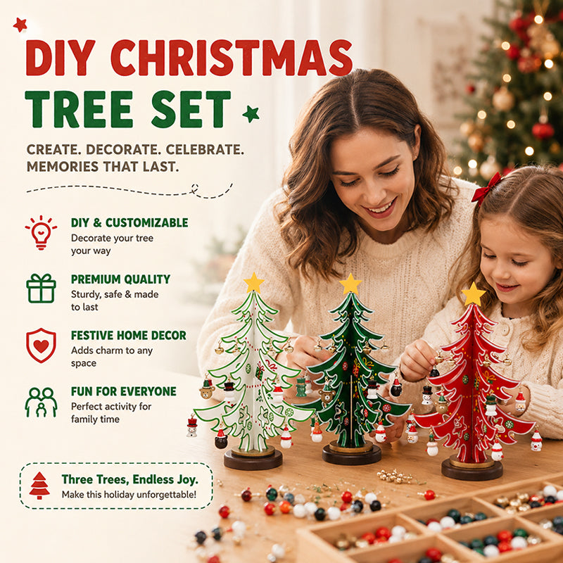 🎄 Dřevěná vánoční ozdoba na stromeček – vyrob si sám