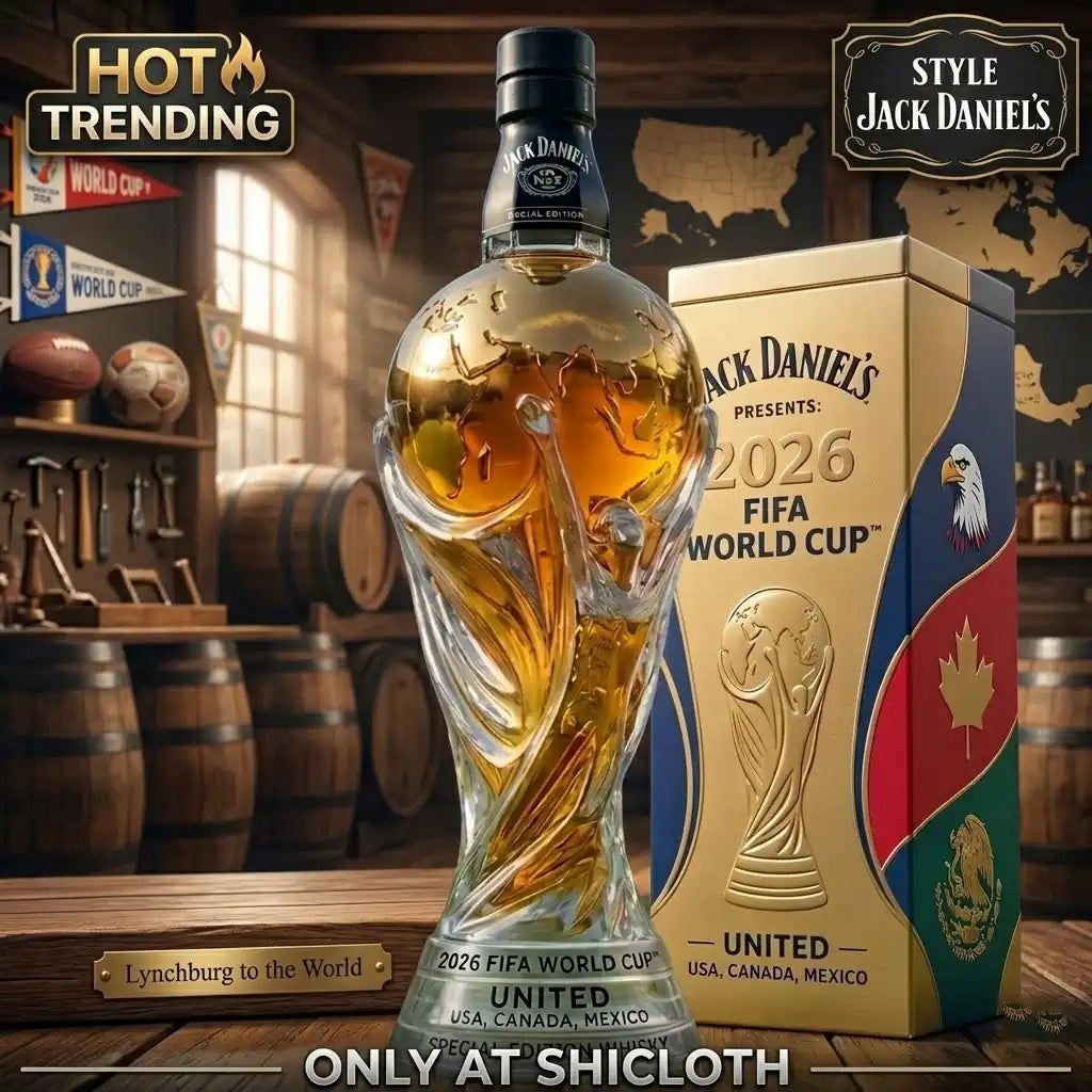 🏆⚽ Speciální edice láhve whisky k mistrovství světa ve fotbale FIFA 2026