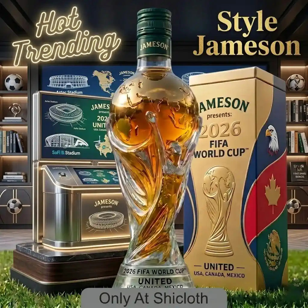 🏆⚽ Speciální edice láhve whisky k mistrovství světa ve fotbale FIFA 2026