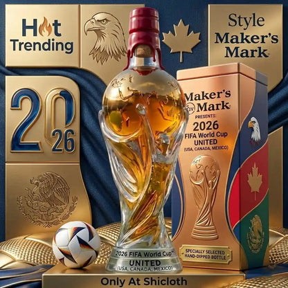 🏆⚽ Speciální edice láhve whisky k mistrovství světa ve fotbale FIFA 2026