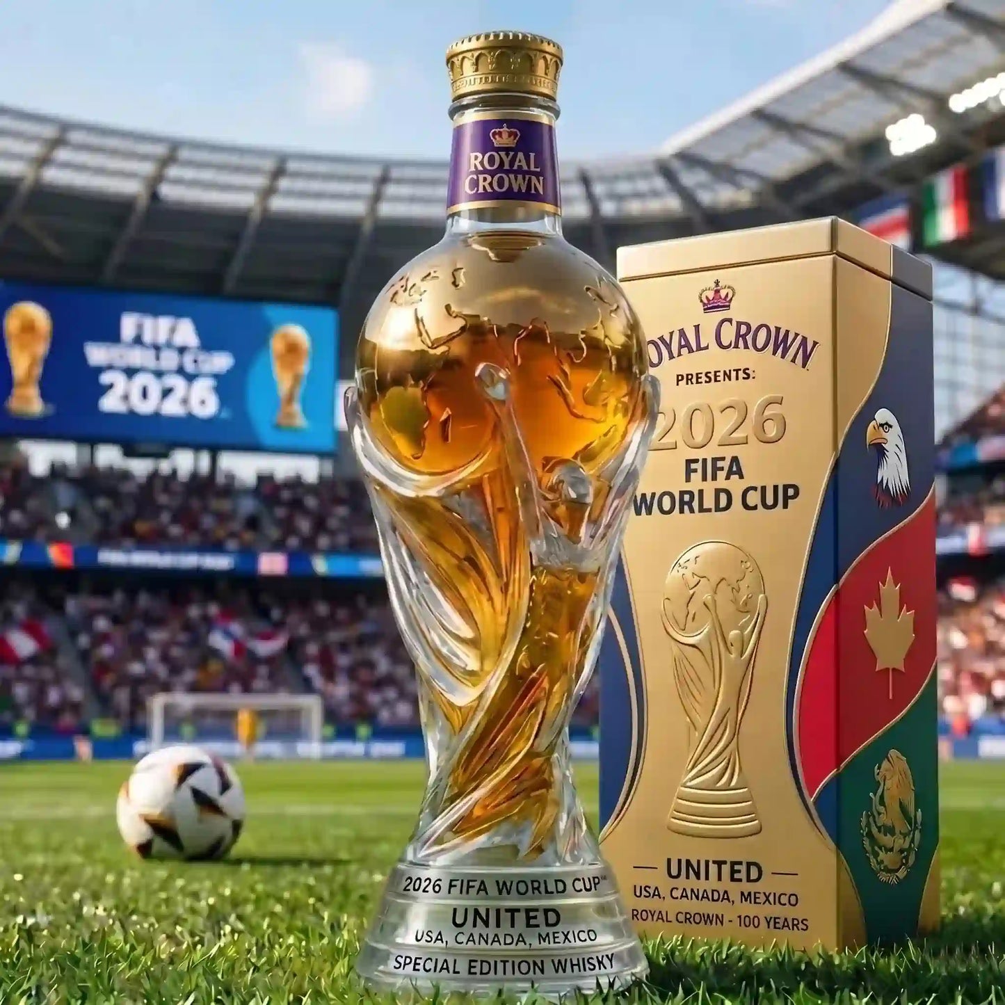 🏆⚽ Speciální edice láhve whisky k mistrovství světa ve fotbale FIFA 2026