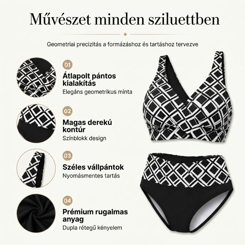 【🌊S-3XL】👙Dvoudílné dámské bikiny s vysokým pasem