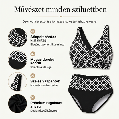 【🌊S-3XL】👙Dvoudílné dámské bikiny s vysokým pasem