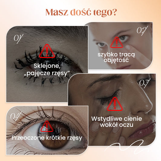 【🔥1+1 zdarma】✨Voděodolná, nerozmazatelná řasenka pro prodloužení řas