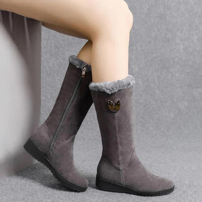 【EU 35-41】👢Dámské ležérní plyšové termo boty do sněhu