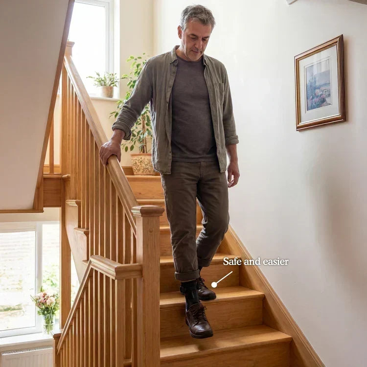 👣Nastavitelná opěrka nohou s nafukovací vložkou