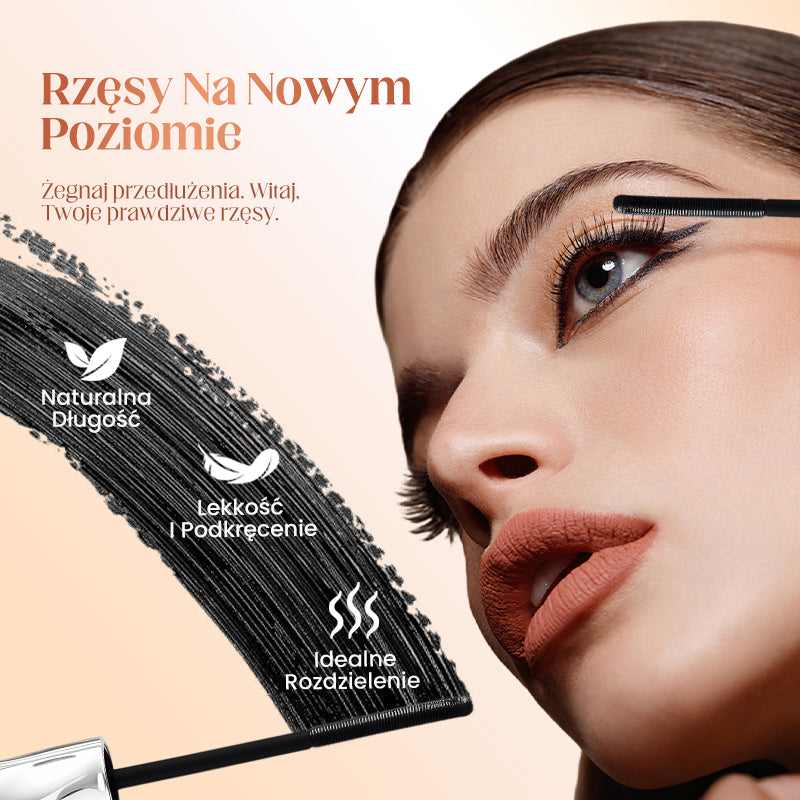 【🔥1+1 zdarma】✨Voděodolná, nerozmazatelná řasenka pro prodloužení řas