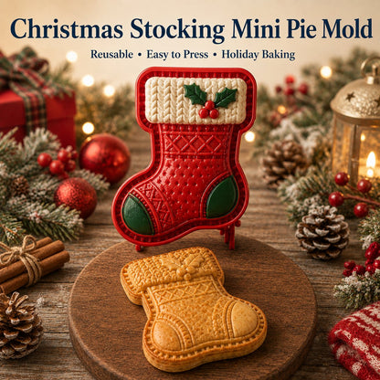 🎄 Kolekce 8 vánočních forem na mini koláčky