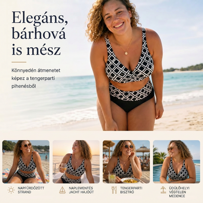 【🌊S-3XL】👙Dvoudílné dámské bikiny s vysokým pasem