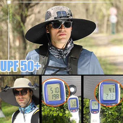 Solar Fan Hat