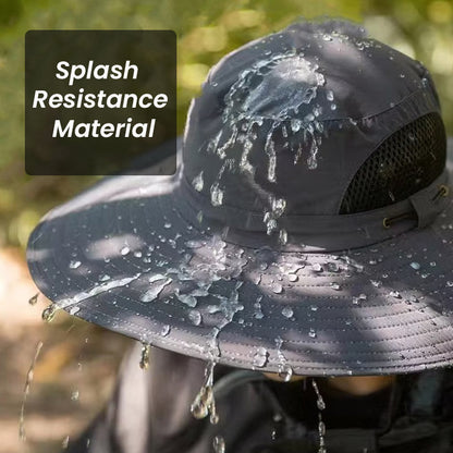 Solar Fan Hat
