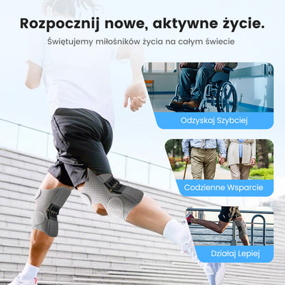 🦵Nastavitelné chrániče kolen – 💪✨dvojitá ochrana a maximální pohodlí！