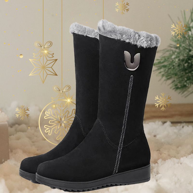 【EU 35-41】👢Dámské ležérní plyšové termo boty do sněhu
