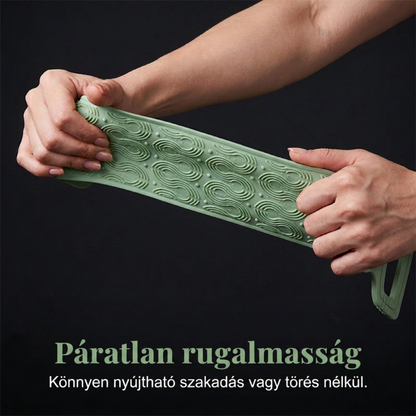 🛁Pohodlný silikonový kartáč na záda – 💦Snadnější hygiena bez nutnosti se předklánět