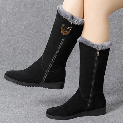 【EU 35-41】👢Dámské ležérní plyšové termo boty do sněhu