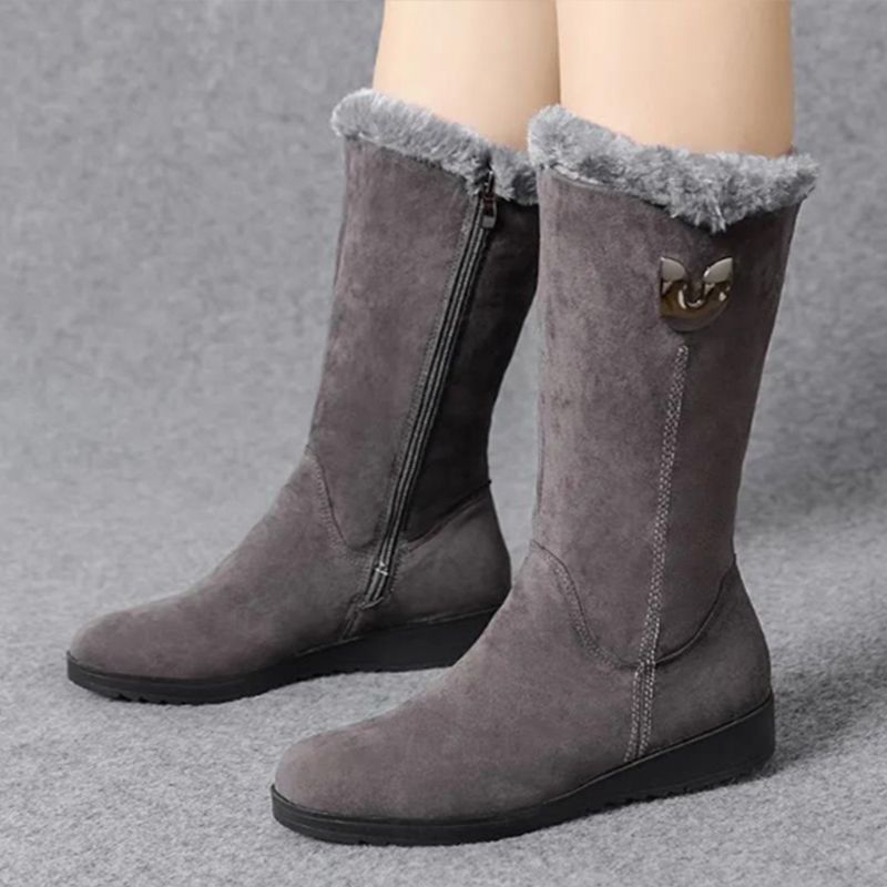 【EU 35-41】👢Dámské ležérní plyšové termo boty do sněhu