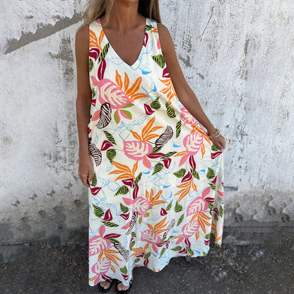 【S-3XL】🌺Volné šaty s potiskem