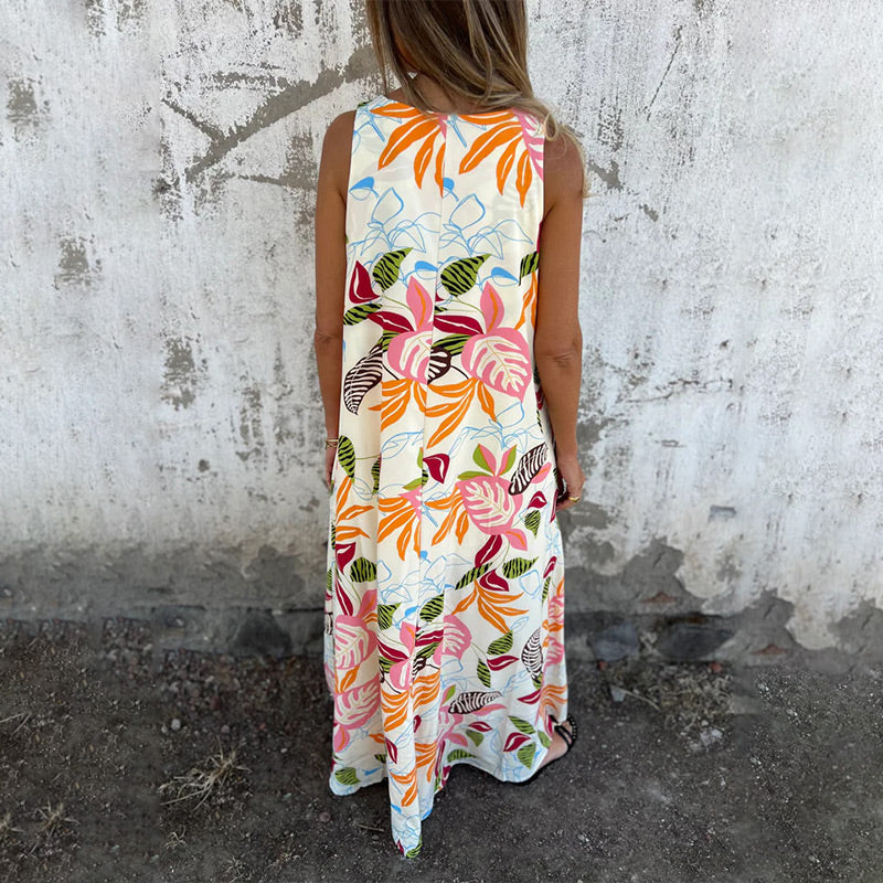 【S-3XL】🌺Volné šaty s potiskem