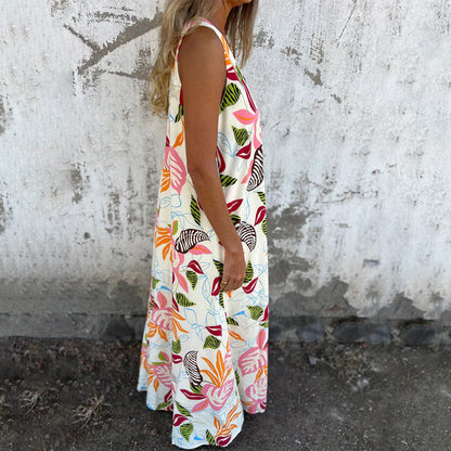 【S-3XL】🌺Volné šaty s potiskem