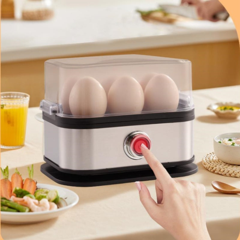 👩‍🍳 Multifunkční vařič vajec s průhledným víkem