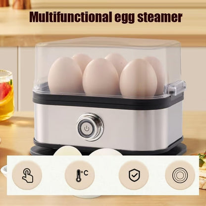 👩‍🍳 Multifunkční vařič vajec s průhledným víkem