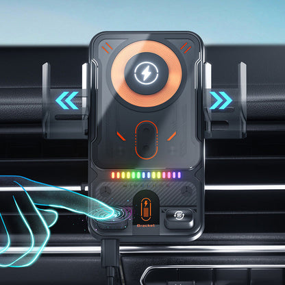 ⚡Nový držák na mobil do auta – s funkcí bezdrátového nabíjení