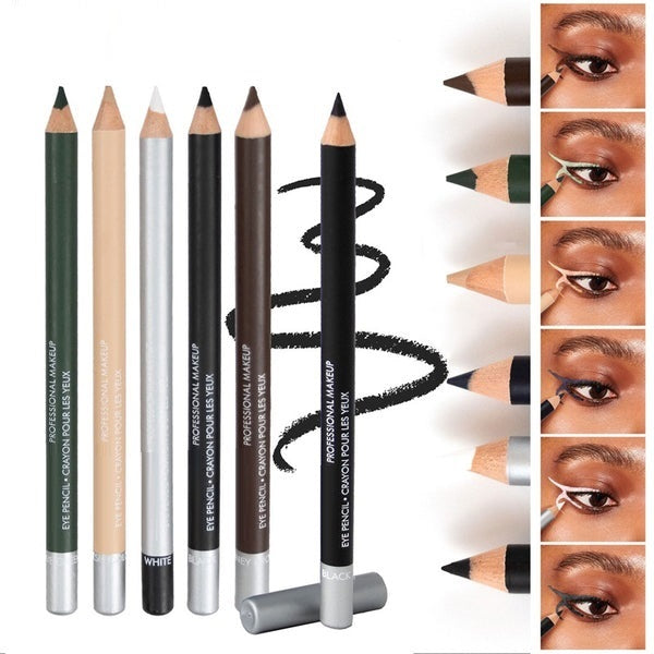 【🔥1+1 zdarma】💄Voděodolná, dlouhotrvající tužka na oči z tvrdého dřeva