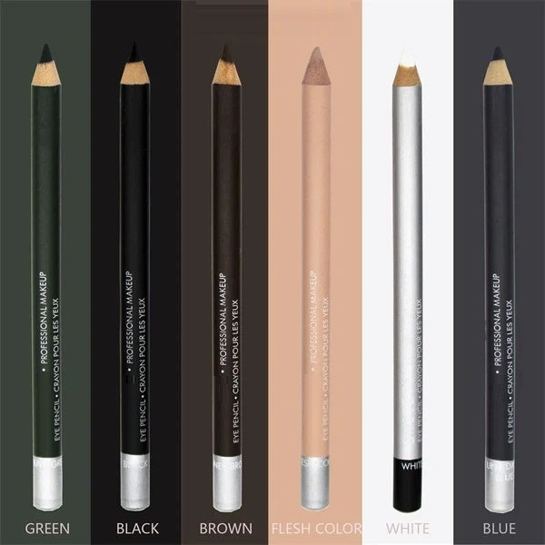 【🔥1+1 zdarma】💄Voděodolná, dlouhotrvající tužka na oči z tvrdého dřeva