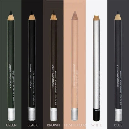 【🔥1+1 zdarma】💄Voděodolná, dlouhotrvající tužka na oči z tvrdého dřeva