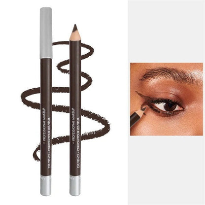 【🔥1+1 zdarma】💄Voděodolná, dlouhotrvající tužka na oči z tvrdého dřeva