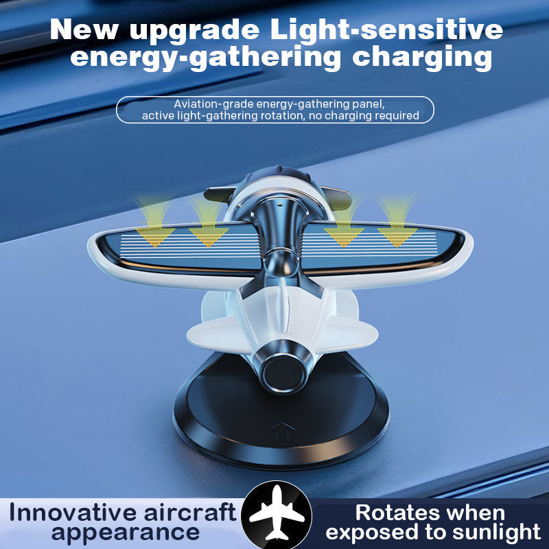 🛩️✨Autodoplňky ve tvaru letadla napájené sluneční energií