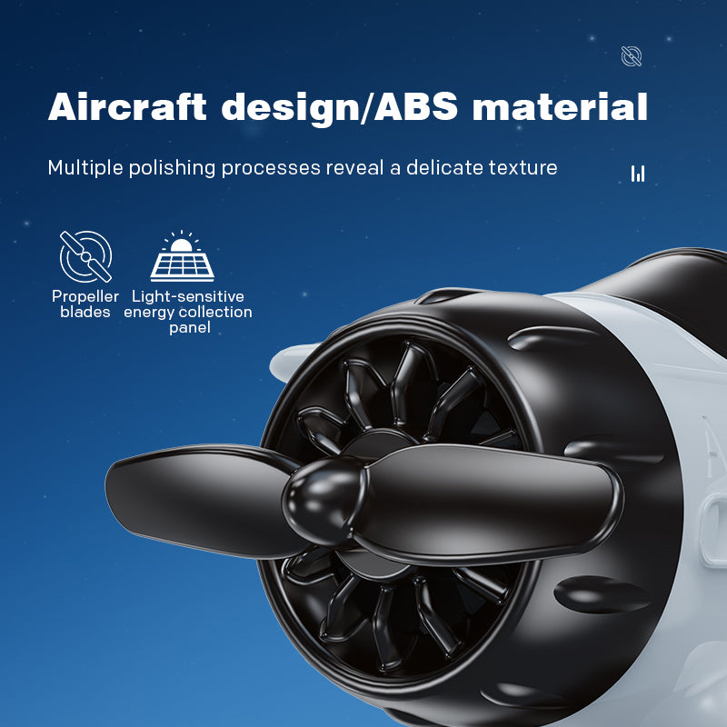 🛩️✨Autodoplňky ve tvaru letadla napájené sluneční energií