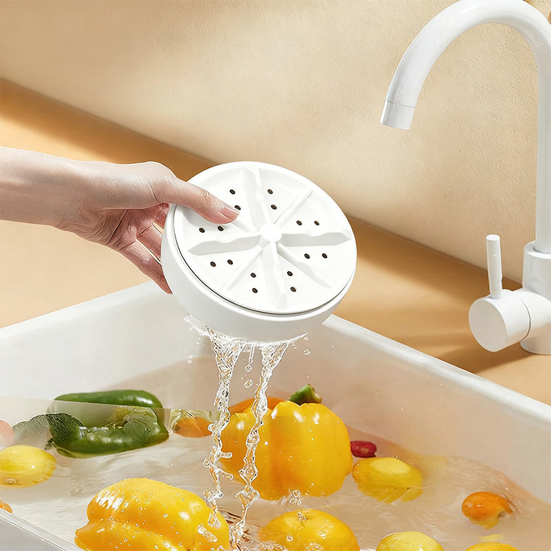 🍉🥬Výkonné přenosné stroje na mytí ovoce a zeleniny