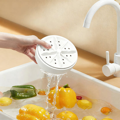 🍉🥬Výkonné přenosné stroje na mytí ovoce a zeleniny