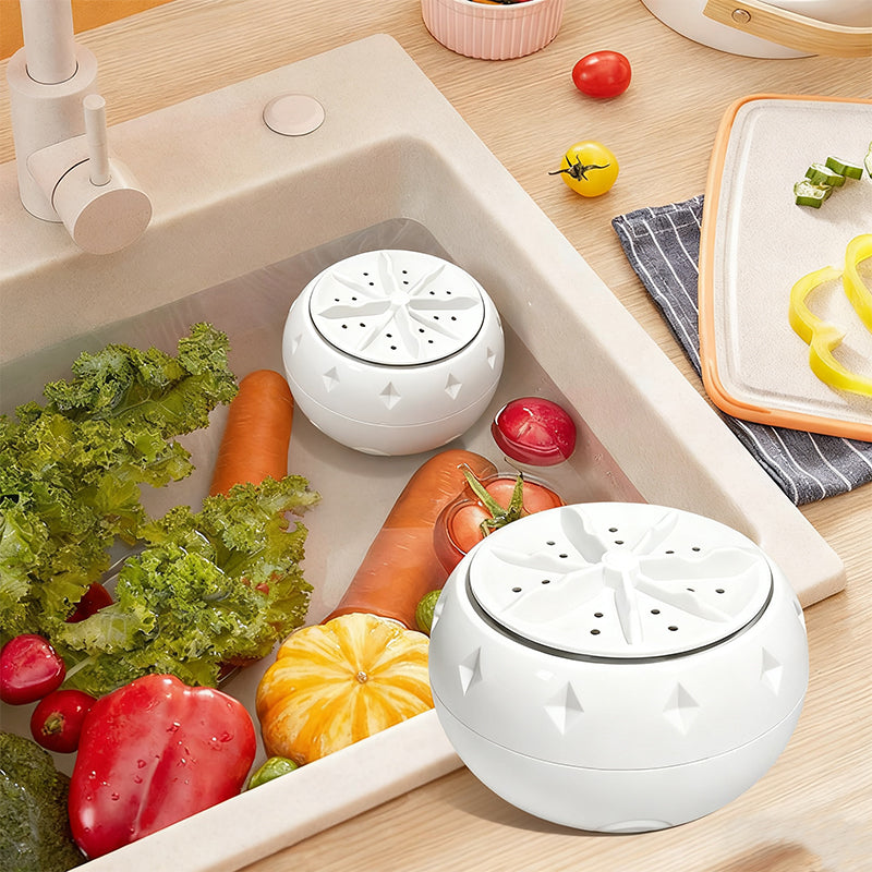 🍉🥬Výkonné přenosné stroje na mytí ovoce a zeleniny