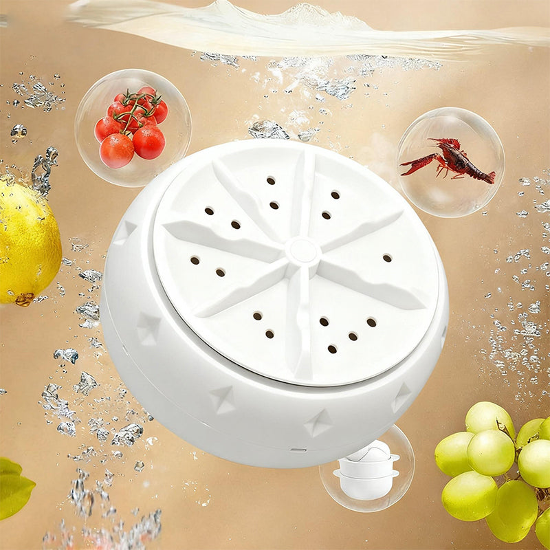 🍉🥬Výkonné přenosné stroje na mytí ovoce a zeleniny