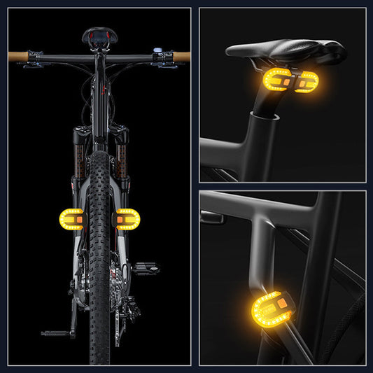 🚴💡 Zadní světlo na kolo s bezdrátovým dálkovým ovládáním