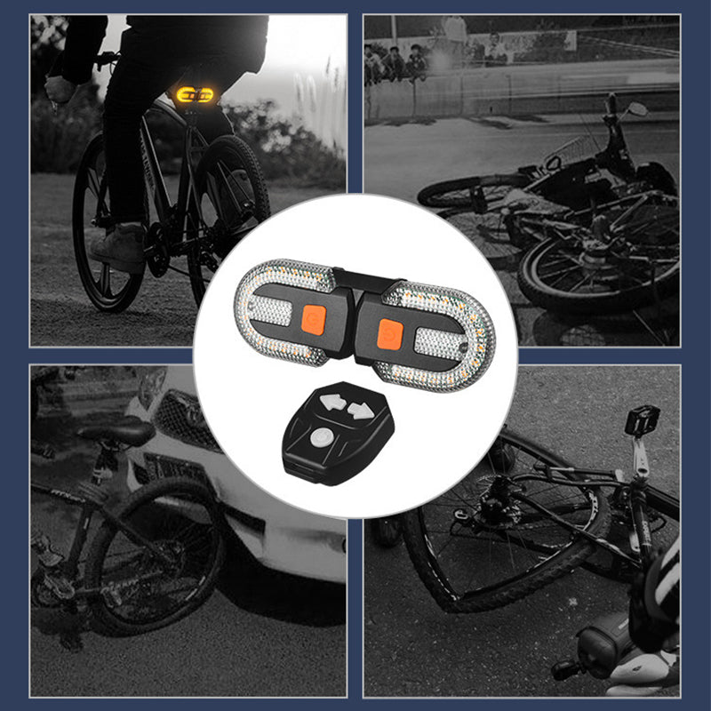 🚴💡 Zadní světlo na kolo s bezdrátovým dálkovým ovládáním
