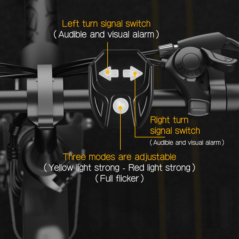 🚴💡 Zadní světlo na kolo s bezdrátovým dálkovým ovládáním