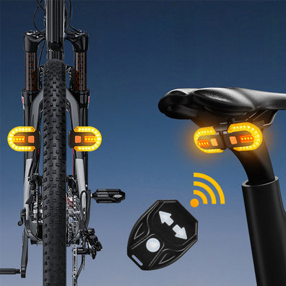🚴💡 Zadní světlo na kolo s bezdrátovým dálkovým ovládáním