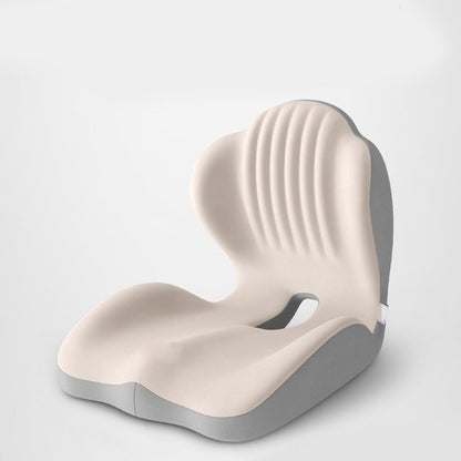 🚀💺 Ergonomický sedací polštář s opěrkou bederní páteře