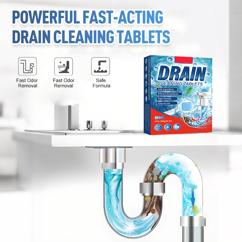 🚽💦Účinné tablety na čištění odpadů s rychlým účinkem